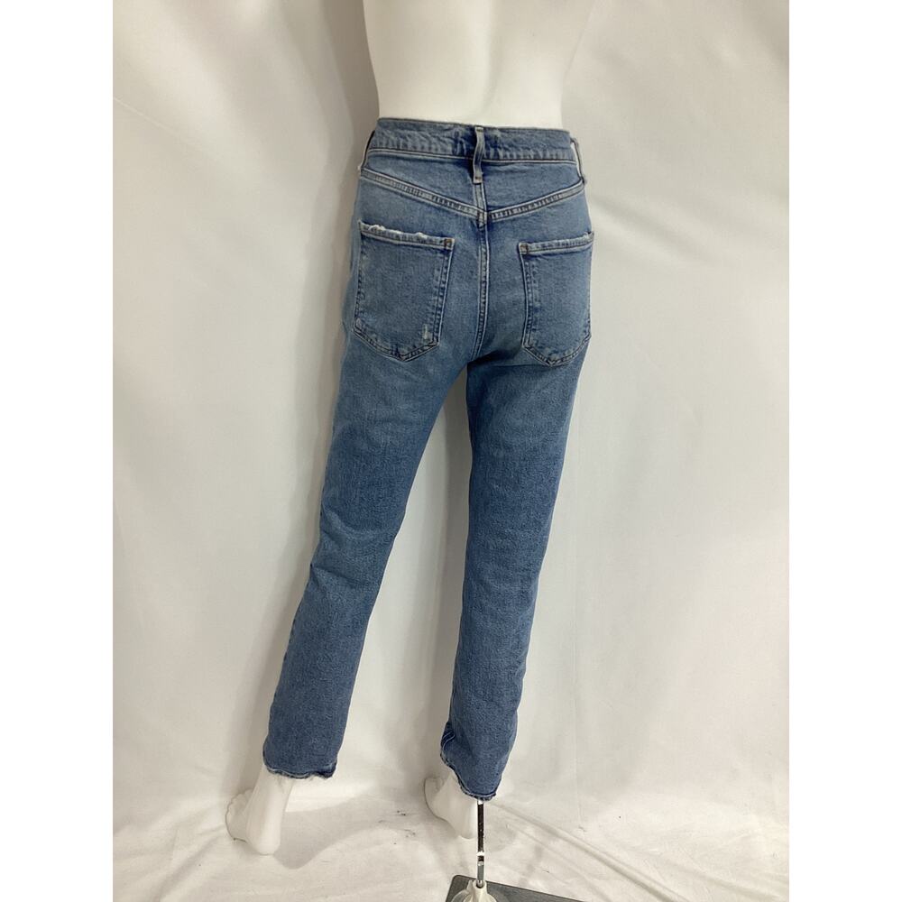 Agolde 'Riley' High Rise Denim Jeans Size 27 - Picture 3 of 5